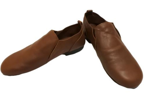 【KOBE DADA CAM-8 ブラウン】本革サイドゴアスリッポンシューズ